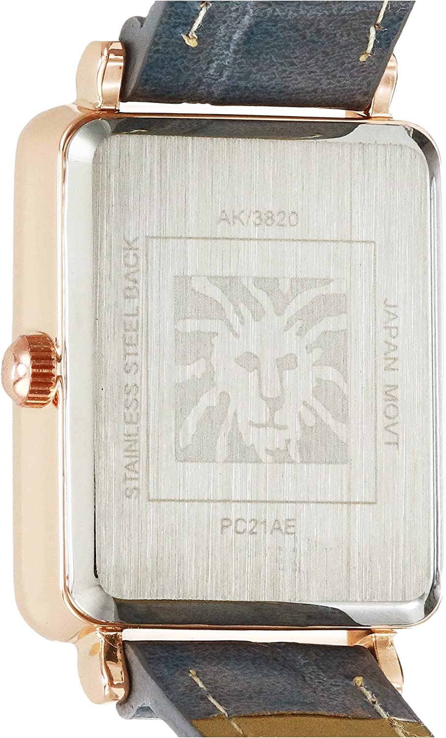 Anne Klein Women's Glitter Accented Croco-Grain Strap Watch, AK/3820 - Image 4
